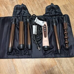 L'Ange Hair Curling Irons Styling Tool Set with Attachments Brand New Never Used
